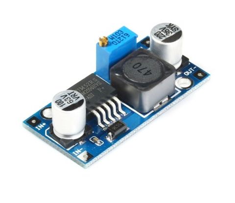 DC-DC понижающий регулируемый преобразователь на LM2596HV 4,5-48V/3-35V, 3A, 15Вт