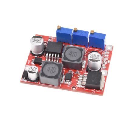 РЕГУЛОВАНИЙ DC-DC ПЕРЕТВОРЮВАЧ (ПІДВИЩУЮЧИЙ/ЗНИЖУЮЧИЙ) CC-CV НА XL6019E1 І LM2596S