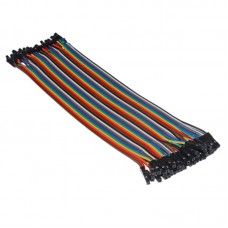 Провід для ARDUINO, шлейф 20 см 40 жил мама-мама, перемички