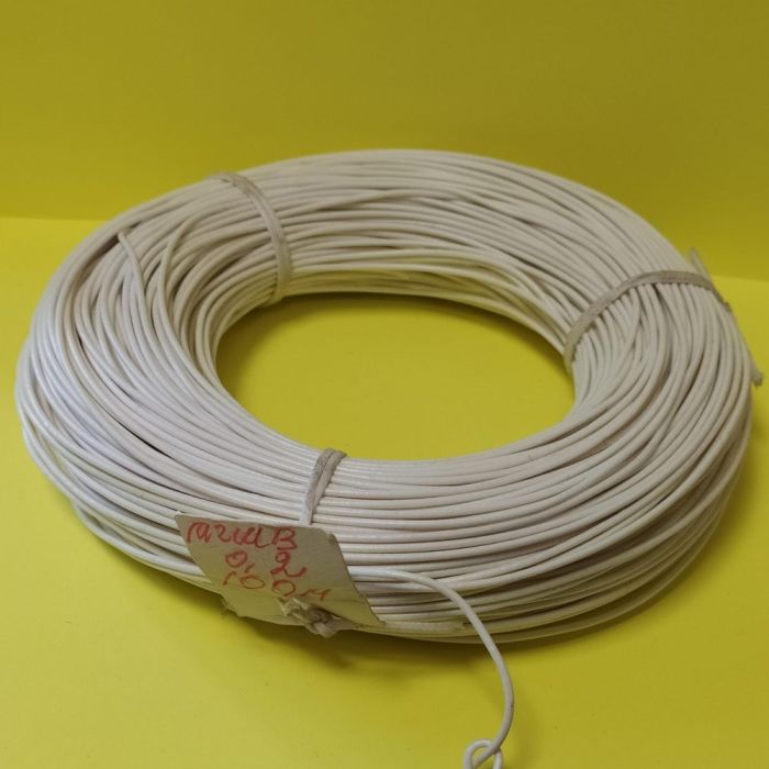 Провід МГШВ 0,2кв.мм білий (1метр)