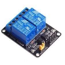 МОДУЛЬ 2 РЕЛЕ 5V З ОПТОРАВ'ЯЗКОМ ДЛЯ ARDUINO