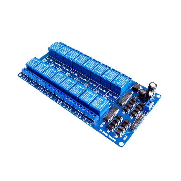 Модуль 16 реле 12V з опторозв'язкою для ARDUINO