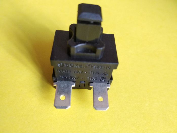 PS23-16 16A,250V ON-OF кнопка з фіксацією для пилососів
