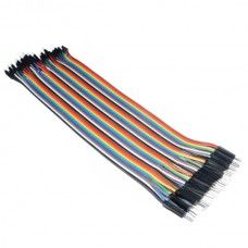 Провід для ARDUINO, Шлейф 20 Див 40 жил Папа-Папа, Перемички