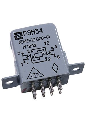 Реле РЕН34 ХП4.500.030-01