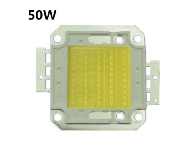 СВІТОДІОДНА МАТРИЦЯ СOB 50W БІЛИЙ ХОЛОДНИЙ 6000К