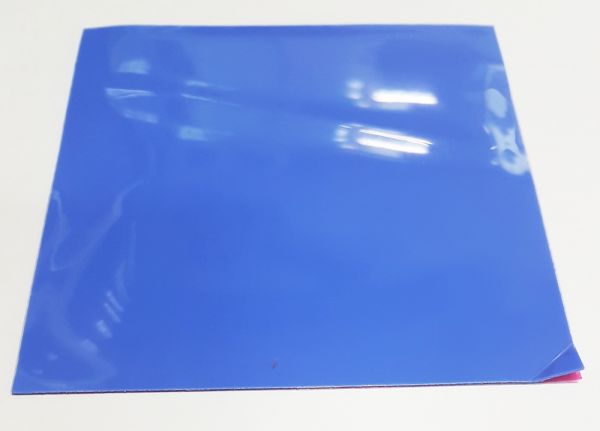 Термопрокладка силіконова 100*100*0.5мм, 2,0W/M-K синя