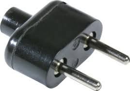 Вилка двополюсна ВД1-1 (під паяння)