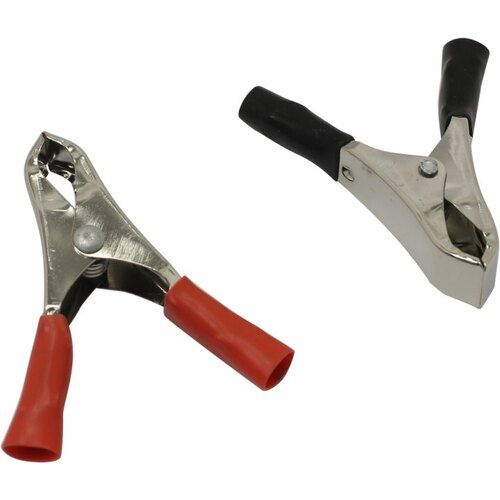 ЗАЖИМ АКУМУЛЯТОРНИЙ, ДОВЖИНА 50ММ, ЧЕРВОНИЙ