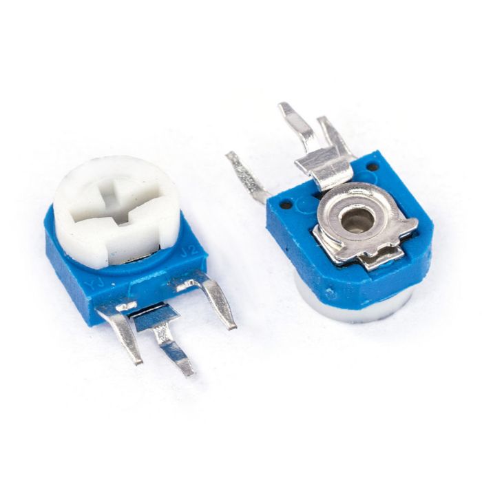 50кОм підстроювальний резистор (вертикальний, регулювання збоку)