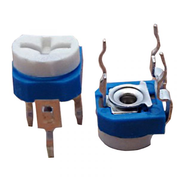 220 кОм підстроювальний резистор (горизонтальний, регулювання зверху)