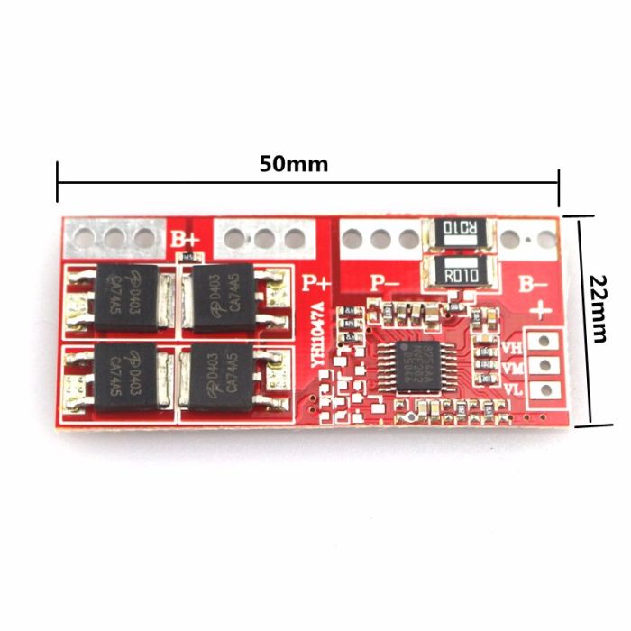 Плата захисту від перезаряду/перерозряду YH11047A 4S 30A 14,4В