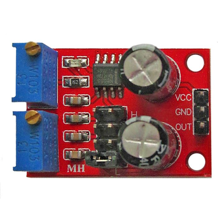 Модуль YL-107 NE555-генератор прямоугольных импульсов с регулировкой частоты и скважности