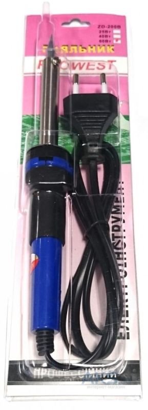Паяльник ZD200B 60Вт 220В