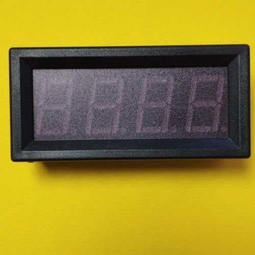 Амперметр цифровий 0-10А  4 цифри зелений