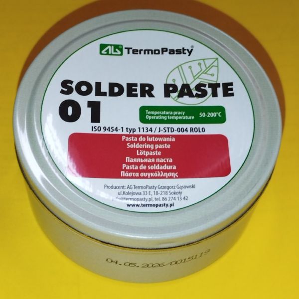 Паста паяльная AG Termopasty AGT-038 100гр