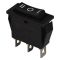 Перемикач KCD3-103 ON-OFF-ON, 3pin, 15A 250V, чорний корпус, клавіша чорна, червона, перемикач Daier