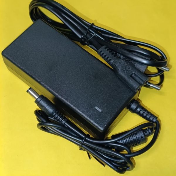 Блок живлення 24в, 2а, 5,5/2,1мм 220в, з індикатором + мережевий шнур