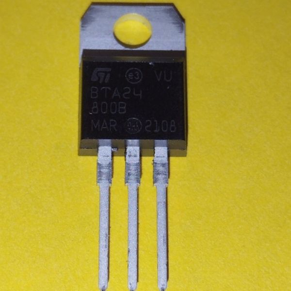 BTA24-800B, симістор 25А 800В, 50мА TO-220AB