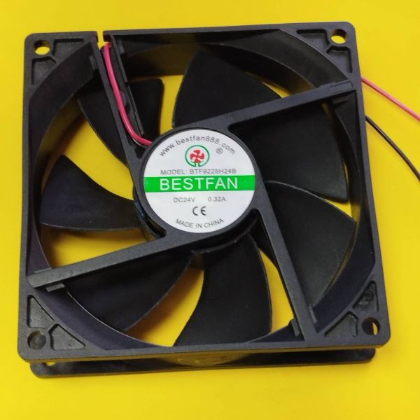 Вентилятор BTF9225H24B 92*92*25, DC 24в, 0.32A, 2 дроти ковзання