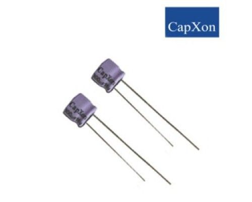 100mkf 25v (105°C) Електроліт <ST> 8*5 CAPXON Суперміні висота 5мм