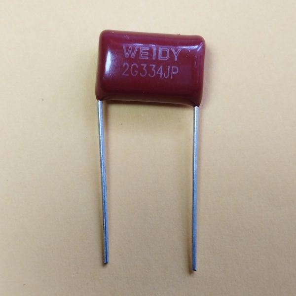 0,33мкф 400в pitch: 15 CBB21 плівковий конденсатор