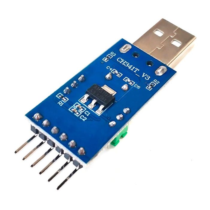CH341T преобразователь USB-I2C IIC UART, USB-TTL
