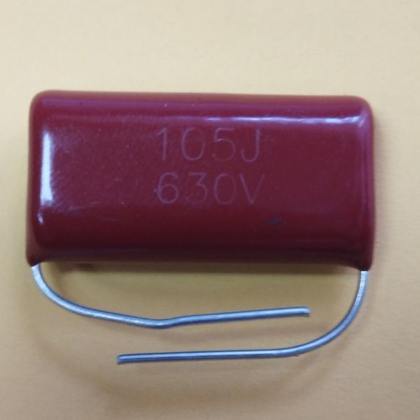 1мкф 630в 10% (28*14*7) pitch:26 CL21 плівковий конденсатор