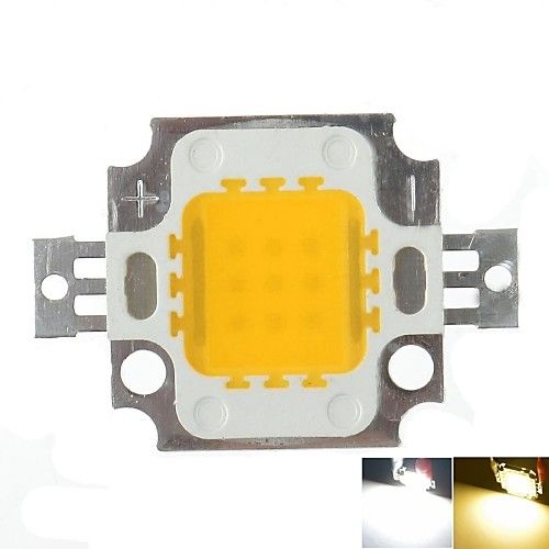 Светодиод 10W COB10W 3000K-3200K 9,0-12,0 В 900LM