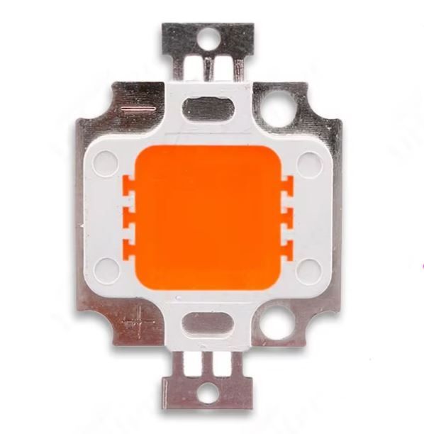 Світлодіод 10 Вт повний спектр 380-840 нм COB високої потужності 9-12 В