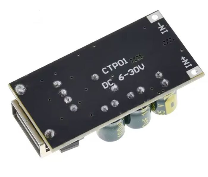 Модуль швидкого заряджання CTP01 USB з підтримкою QC3.0 вхід 5-32В 18/24Вт