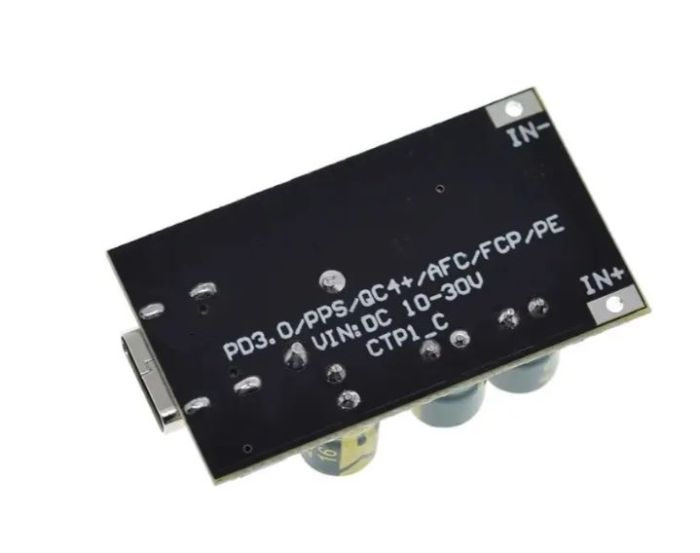 Модуль быстрой зарядки CTP01-C с поддержкой QC3.0 вход 5-32В 18/24Вт