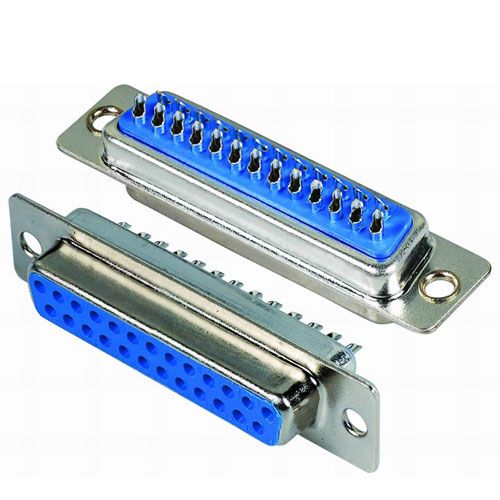 Роз'єм D-Sub 25pin DB25F мама 