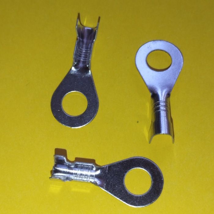 Клема неізольована кільцева 5,2 мм серії DJ431-5B 1,0-1,5мм2