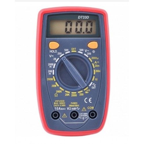 Цифровий мультиметр DT33D з підсвічуванням