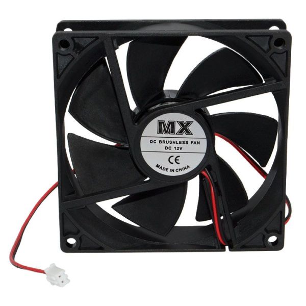 Вентилятор MX-9225 12В 92*92*25мм 12В 0,5А DC кочення