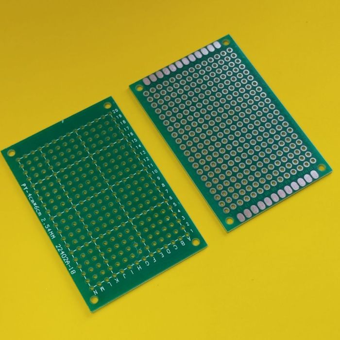 Макетна плата одностороння FR4 40*60 з маскою