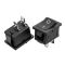 KCD1-101-1, 2pin, 6A,250V, ON-ON, корпус черный, клавиша чёрная,красная,синяя,зелёная.желтая переключатель Daier