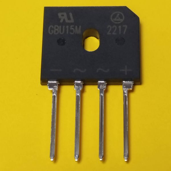 GBU15M (15A,1000В) корп.GBU діодний міст