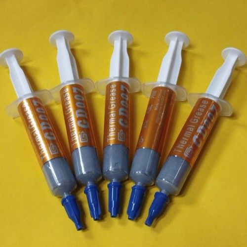 Теплопровідна сіра паста GD007 6.8 Вт/(м*К) шприц 7г