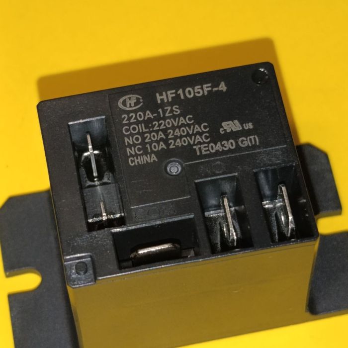 Реле електромеханічне HF105F-4/220A-1ZS 20A