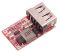 Понижающий преобразователь DC-DC Uin 6-24V в 5V/3A USB выходом