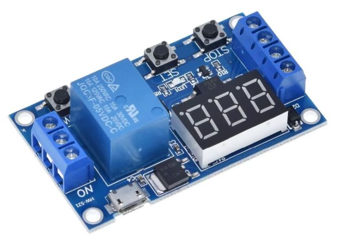 Релейний програмований модуль часу, реле, циклічний таймер часу