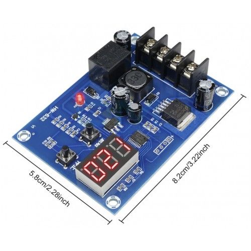 Контролер управління заряджання акумулятора з індикатором 12-24 В XW-632