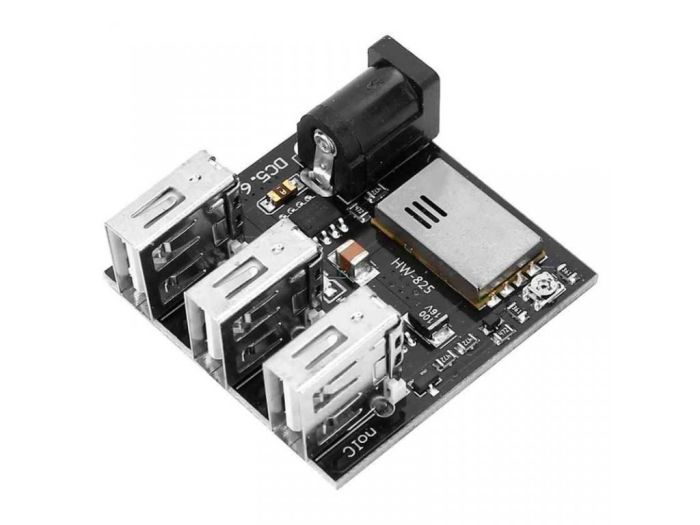 ПЕРЕТВОРЮВАЧ DC-DC 9V/12V В 5V 8A C 3 USB МІНІ-ЗАРЯДНИЙ МОДУЛЬ