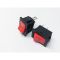 KCD1-101-1, 2pin, 6A,250V, ON-ON, корпус черный, клавиша чёрная,красная,синяя,зелёная.желтая переключатель Daier