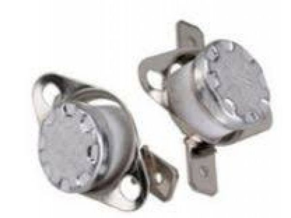 KSD301 10A 250В 220°C термостат(норм/замкн.,горизонт.контакти,рухомий фланець)