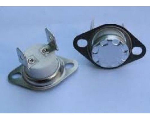 KSD301 16A 250В 125°C термостат(норм/замкн.,вертикальн.контакти,нерухомий фланець)