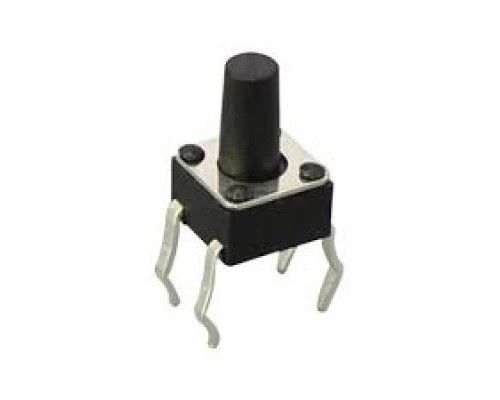 KFC-A06-H, 6x6xH=12.0mm  DIP тактова кнопка Daier