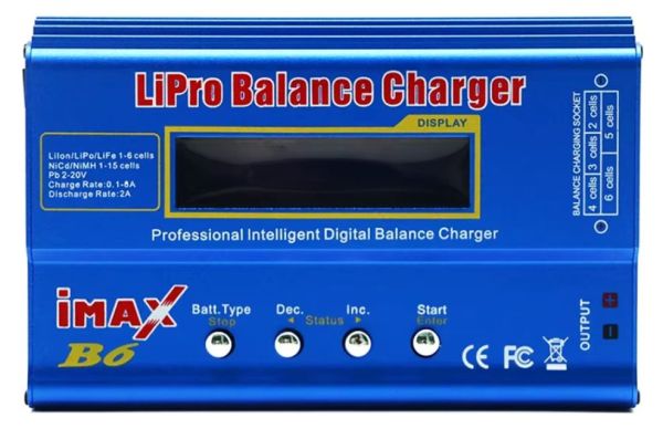 Універсальний цифровий зарядний пристрій iMAX B6 для АКБ 80W 6A